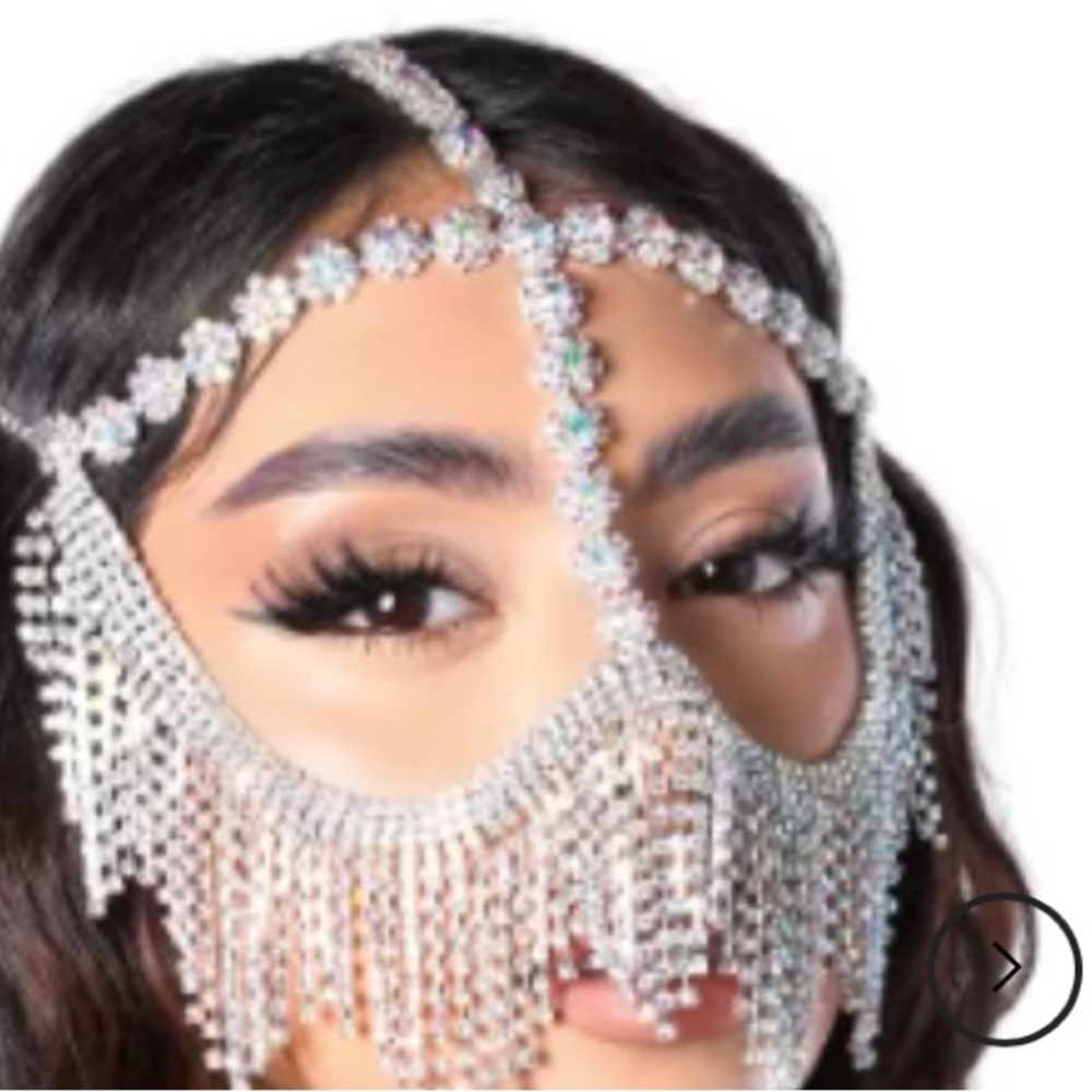 Rhinestone headpiece